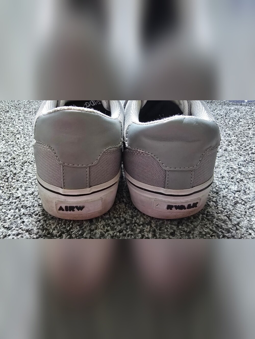 Airwalk Alya 5 Geometric Canvas Low Top Sneakers - Womens Size 8 - Picture 7 of 10